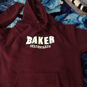 baker men hoodie